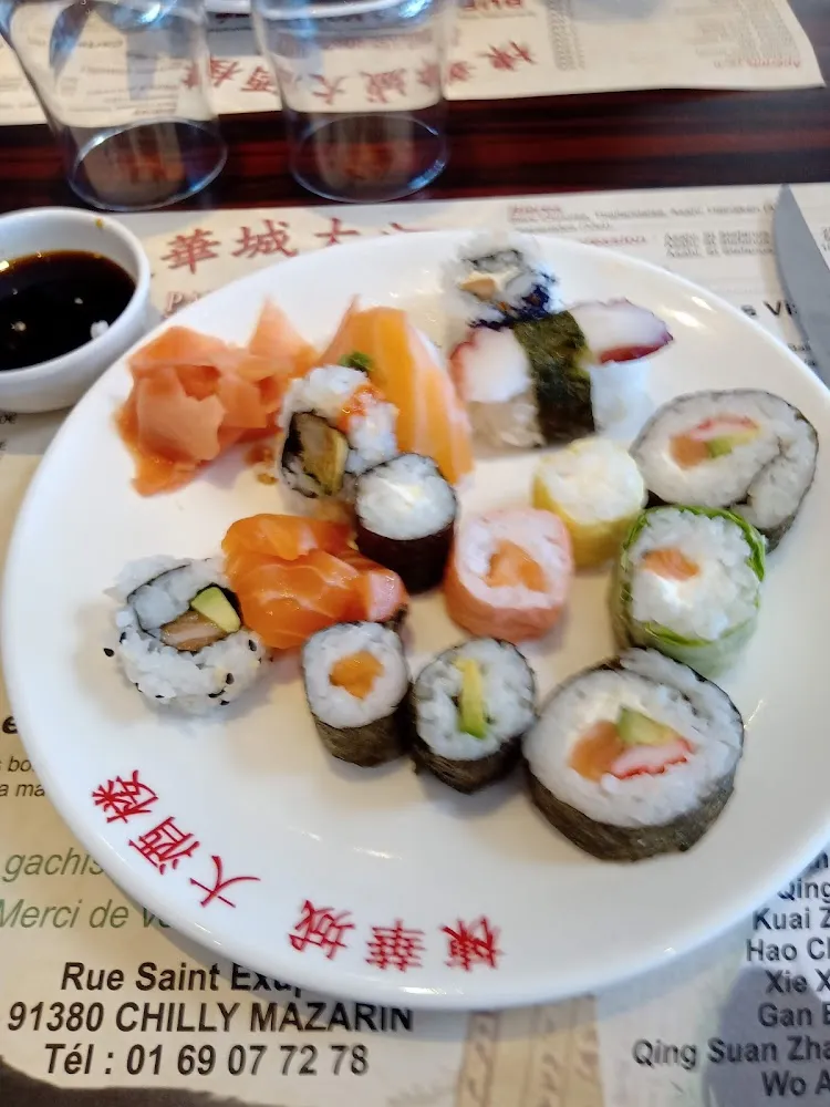 Assiette de Sushis