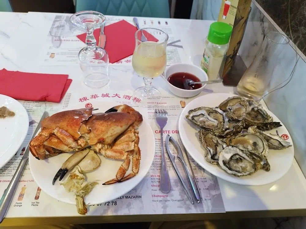 Buffet de Fruits de Mer